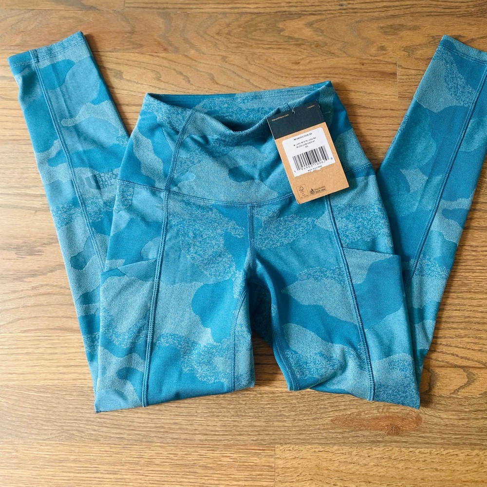 The North Face Women's Luxe Motivation Pocket Leggings XS Fitted NWT $85